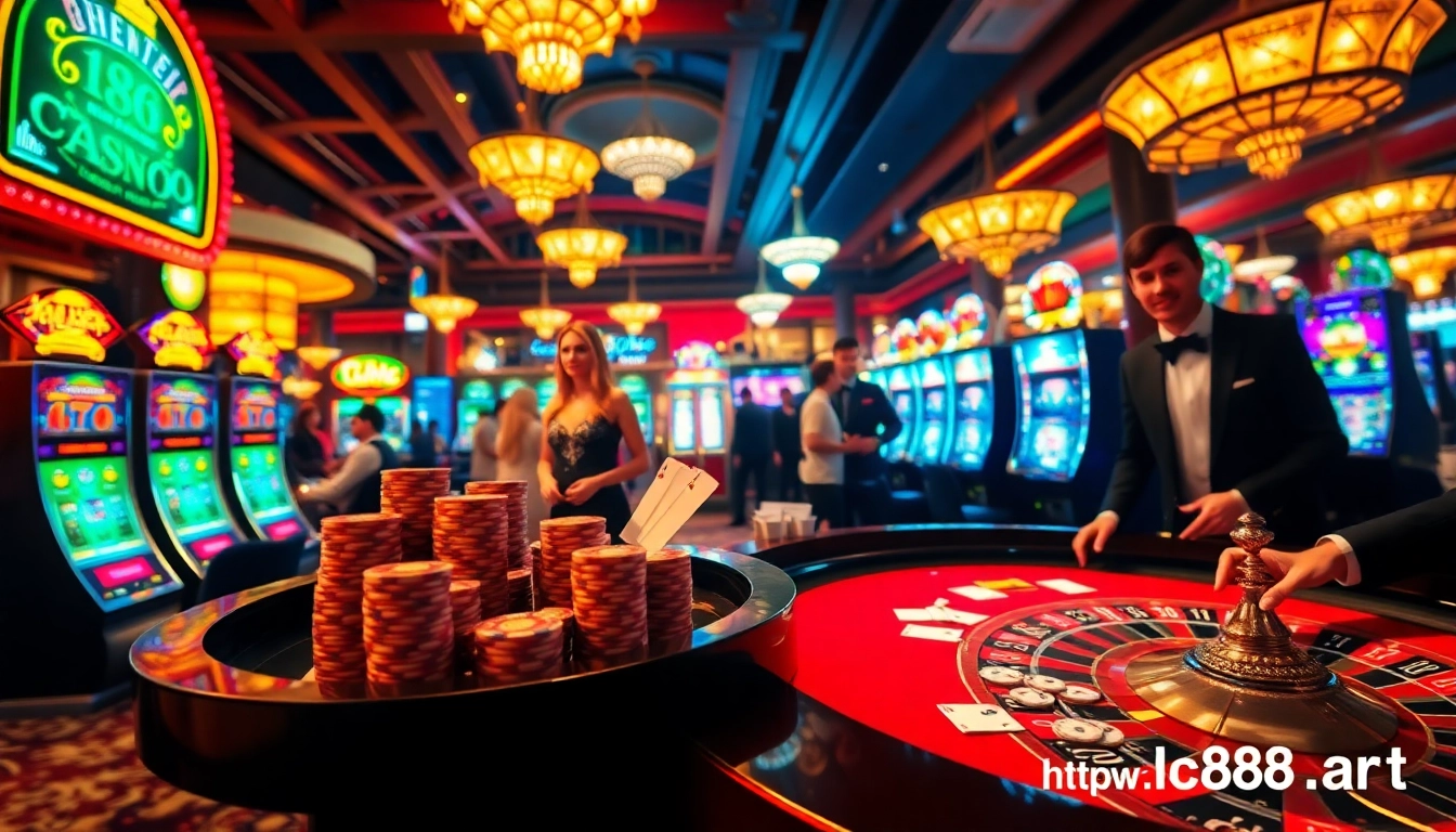 Experience the thrilling excitement of gambling at https://lc88.art with vibrant casino activities and games.