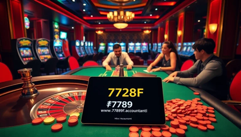 Experience the thrill at https://789f.accountant/ while betting on a vibrant casino game scene with roulette and poker.